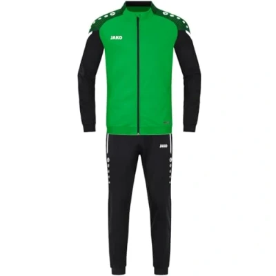 Afbeelding van Trainingspak polyester Performance Zachtgroen/zwart / 116