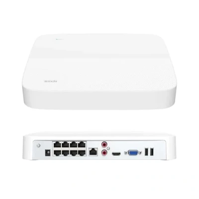 Afbeelding van Tenda 4K PoE netwerkvideorecorder, 8 kanaals NVR met MP uitgang, compatibel CCTV beveiligingscamera&#039;s van andere merken, HDD/cloudopslag, plug &amp; play, H.265+, App Remote Monitoring, N6P 8H