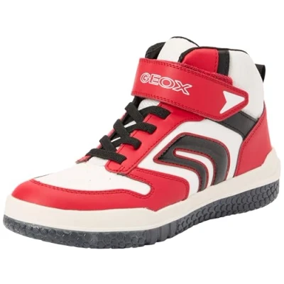 Afbeelding van GEOX J BUZZERLIGHT BOY Unisex Sneakers RED/WHITE Maat 28