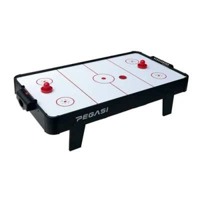 Afbeelding van Pegasi Airhockeytafel Mini 3ft Zwart Airhockey tafel voor thuis