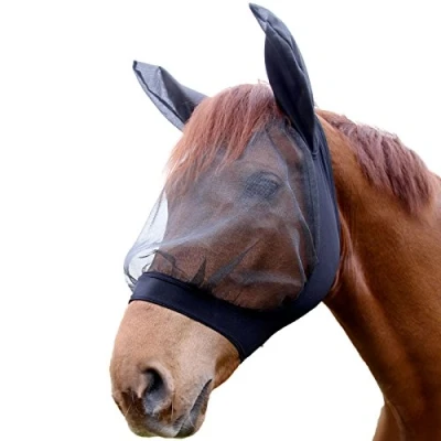 Afbeelding van Waldhausen Vliegenmasker Skinny Zwart Pony
