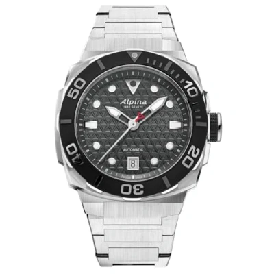 Afbeelding van Alpina Automatic Watch AL 525G3VE6B, zilverkleurig, zilver., Armband