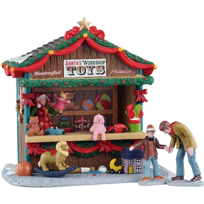 Afbeelding van Lemax santa&#039;s workshop toys Caddington Village 2025