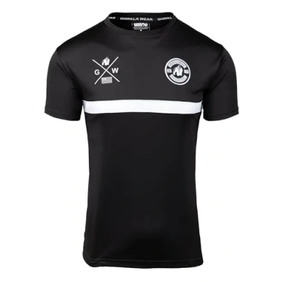 Afbeelding van Gorilla Wear Vernon Tshirt print, Heren, Maat: 3XL, Black