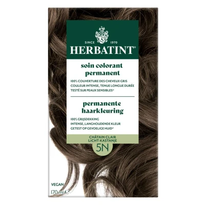 Afbeelding van Herbatint Permanente Haarkleuring 5N Licht Kastanje