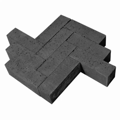 Afbeelding van Stenen dikformaat zonder vellingkant Carbon 21 x 7 8 cm Gardenlux