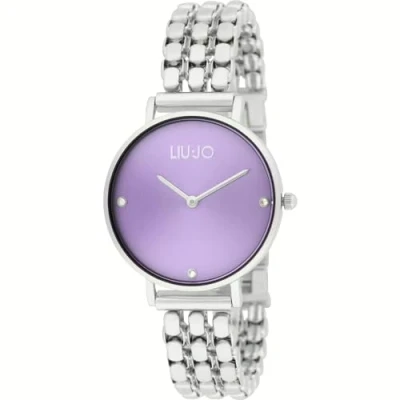 Afbeelding van LIU JO Horloge, Dames, Maat: One Size, Silver coloured