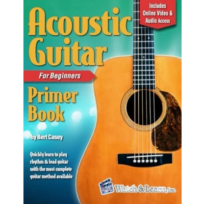 Afbeelding van Acoustic Guitar Primer Book for Beginners with Online Video and Audio Access
