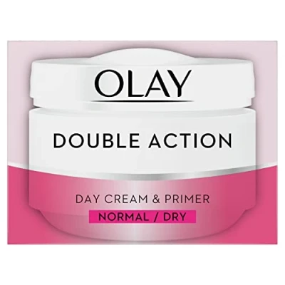 Afbeelding van 4x Olay Double Action Hydraterende Dagcrème en Primer 50 ml