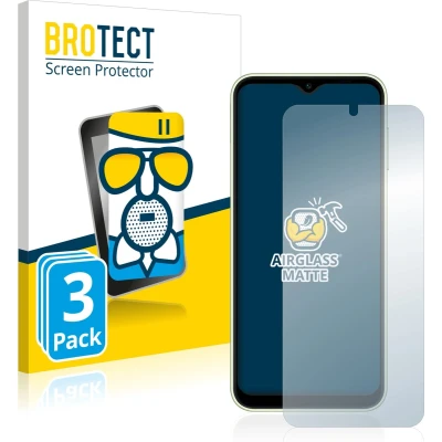Afbeelding van BROTECT Screenprotector voor Samsung Galaxy A14 5G Folie Beschermfolie Beschermglas matte (3 Stuks)