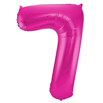 Afbeelding van Ballon folie 7 Mat Roze 86cm