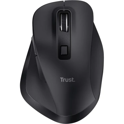 Afbeelding van Trust Draadloze Muis Fyda Comfort Zwart (23804)