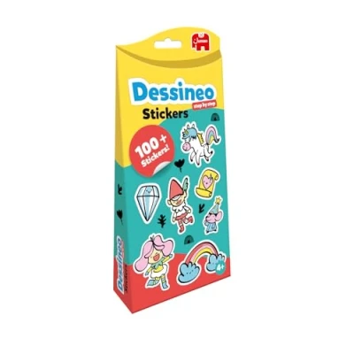 Afbeelding van Dessineo Stickers Theme Pack Feeën &amp; Eenhoorns