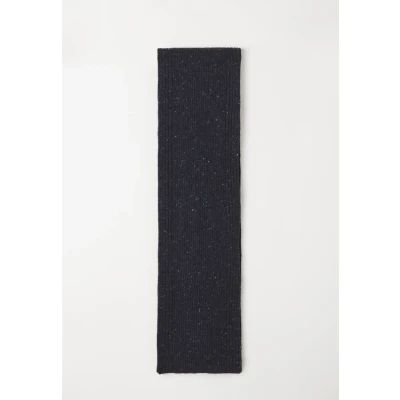 Afbeelding van SAMSØE heren Sanataniel gofgebreide sjaal in wolblend 180 x 20 cm