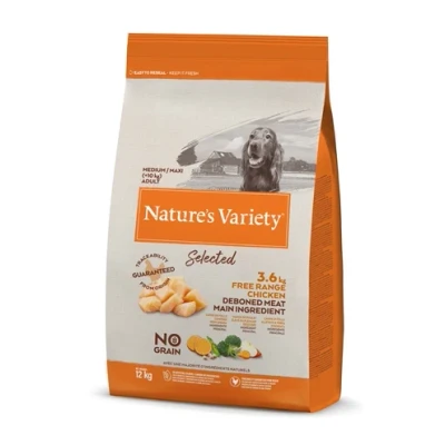 Afbeelding van Natures Variety Selected Adult Medium Free Range Chicken 12 KG (408136)