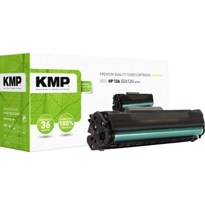 Afbeelding van KMP Toner vervangt HP 12A Compatibel Zwart 4000 bladzijden H T117 1114,5000
