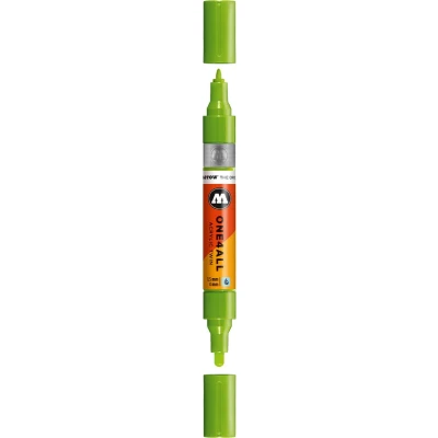 Afbeelding van Molotow ONE4ALL Grasgroene Acrylic Twin 1,5 4 mm Marker