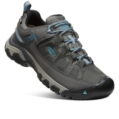 Afbeelding van Keen Targhee III Dames Wandelschoenen Magnet/Atlantic Blue Grijs Leer Maat 42