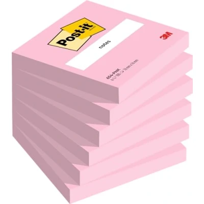 Afbeelding van Post it Notes, 100 vel, ft 76 x mm, roze (flamingo pink)