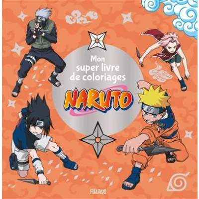 Image de Mon super livre de coloriages Naruto