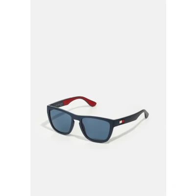 Afbeelding van Tommy Hilfiger Square Mens Blue Lunettes de soleil