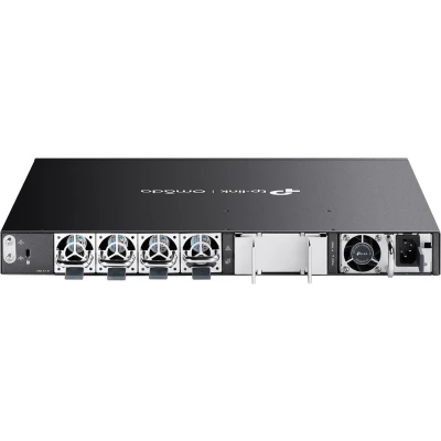 Afbeelding van TP Link Omada SG6654XHP netwerk switch Managed L3 Gigabit Ethernet (10/100/1000) Power over (PoE) 1U Zwart