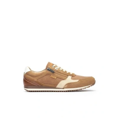 Afbeelding van Pikolinos Liverpool Sneakers laag, Heren, Maat: 43, Brown Leer