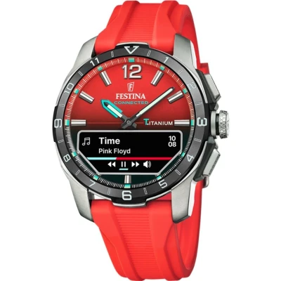 Afbeelding van Festina F23000/6 Polshorloge Hybride Heren Connected