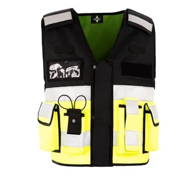 Afbeelding van Korntex Tactical Vest Bonn KX040 Signal Yellow/Black