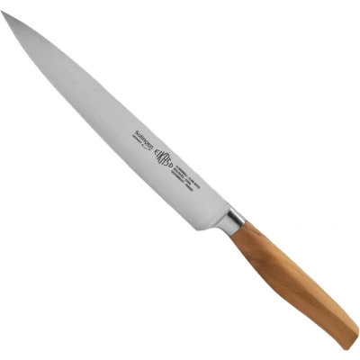 Afbeelding van Eikaso Solingen Gesmeed Vleesmes 21 cm Handgesmeed RVS Olijfhouten Handvat