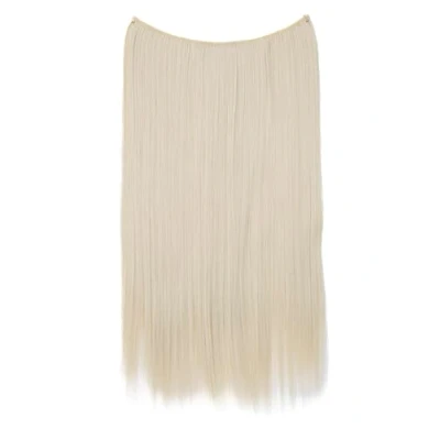 Afbeelding van CAISHA 50 cm, 1 streng, met elastische band, haarverlenging, glad, hittebestendig, lichtblond E117
