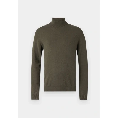 Afbeelding van Jack &amp; Jones Jjeemil ROLL NECK Trui, Heren, Maat: Large, Olive night melange
