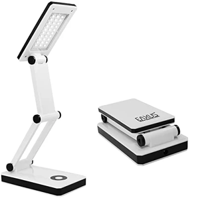 Afbeelding van Eaxus® USB LED bureaulamp scharnierbaar, elegant design, dimbaar, wit