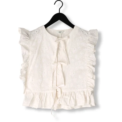 Afbeelding van Object Objcilie Blouse, Dames, Maat: 34, Cloud dancer