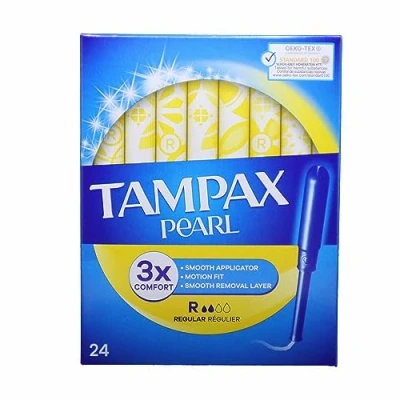 Afbeelding van Tampax Pearl Regular Tampons 24 Stuks