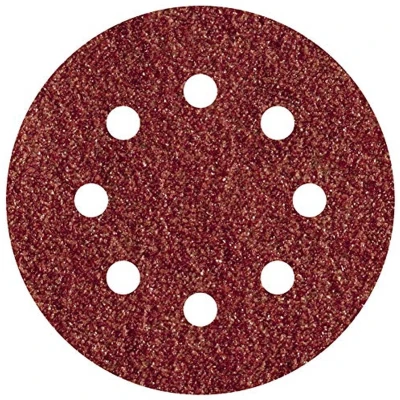 Afbeelding van Wolfcraft 2069000 Excenterschuurpapier Met klittenband, Geperforeerd Korrelgrootte 40 (Ø) 125 mm 5 stuk(s)