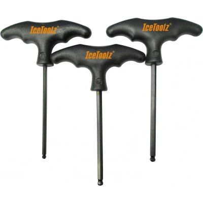 Afbeelding van Icetoolz Inbussleutelset Ergo 4 5 6 Mm Staal Oranje 3 delig