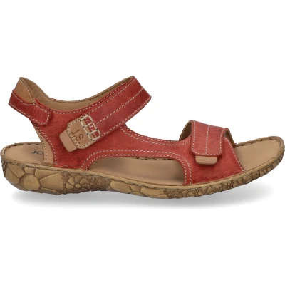 Afbeelding van Josef Seibel Rosalie Sandalen, Dames, Maat: 36, Hibiscus kombi Leer