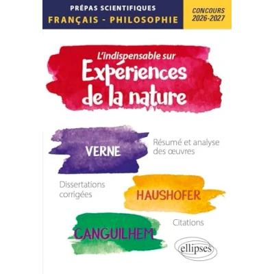 Afbeelding van PREPAS SCIENTIFIQUES FRANCAIS PHILO.NOUV.THEME 2026 2027