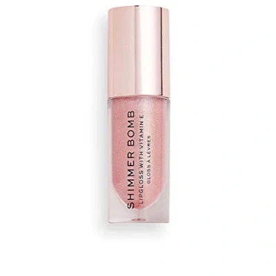 Afbeelding van Makeup Revolution Shimmer BOMB Gloss Lipgloss, Dames, Maat: 4.5 ml, Glimmer