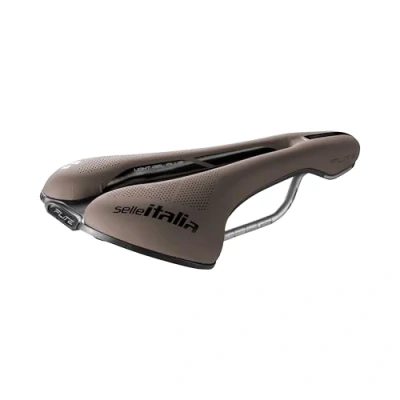 Afbeelding van Selle Italia Flite Boost Gravel Superflow Ti 316 Zadel Bruin 145 mm