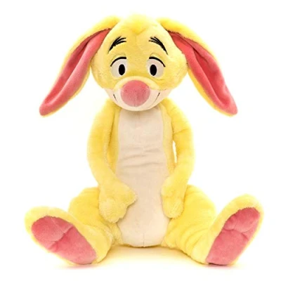 Afbeelding van Disney Store Officiële Rabbit Winnie de Poeh knuffeldier, middelgroot, 33 cm, met geborduurde details, geschikt vanaf geboorte