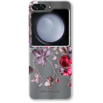 Afbeelding van Case Company® hoesje geschikt voor Samsung Galaxy Z Flip5 Mooie bloemen Soft Cover Telefoonhoesje Bescherming aan alle Kanten en Schermrand