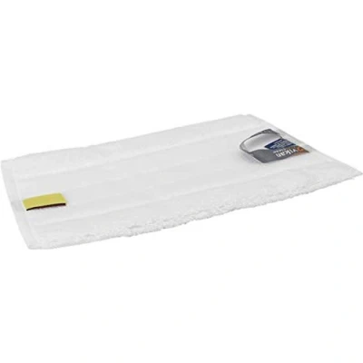 Afbeelding van Vikan Moppen Microfibre Board &amp;Table Microvezel Vlakmop Wit Klittenband 250mm