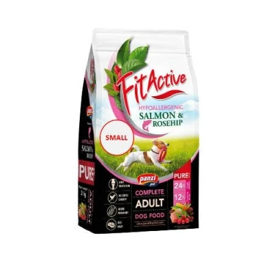 Afbeelding van Pure Hypoallergeen hondenvoer Zonder kip/tarwe Kleine rassen Zalmsmaak 3kg