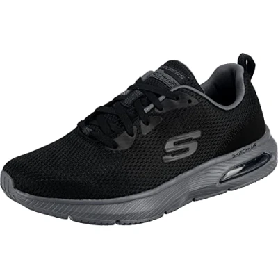 Afbeelding van Skechers Sport Dynaair Sneakers laag, Heren, Maat: 44, Black Kunststof/ textiel