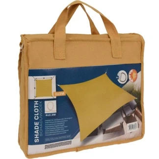Afbeelding van Schaduwdoek vierkant Gardalux 3 x meter (Waterafstotend, Gebroken wit)