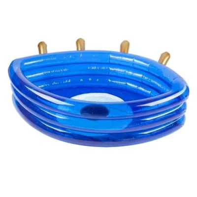 Afbeelding van Sunnylife Inflatable Games Zwembad Greek Eye Kunststof Blauw