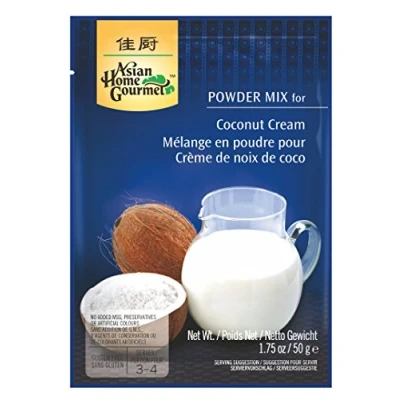 Afbeelding van Asian Home Gourmet Kokoscremepoeder 12 x 50 g Food Lovers