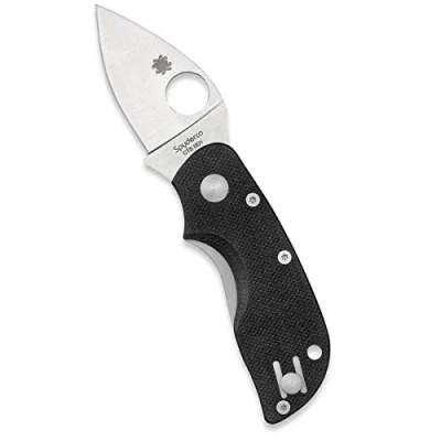 Afbeelding van Spyderco Zakmes Chicago Black 440C PE